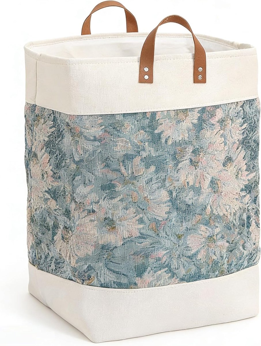 SnelShoppen - Vouwbare Wasmand 67L met Dubbele Handgreep - Ideaal voor Huishouding, Badkamer, Slaapkamer - Multifunctionele Opbergmand - Ruimtebespare
