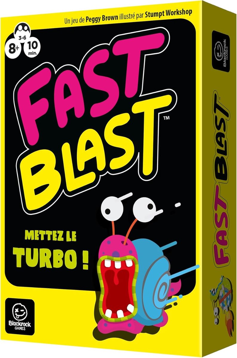 SnelShoppen - Speelgoed Kaartspel Fast Blast - Frenetisch Reactie Spel voor Kinderen en Volwassenen - Kleurrijk en Snel - Perfect voor Feestjes en Spe