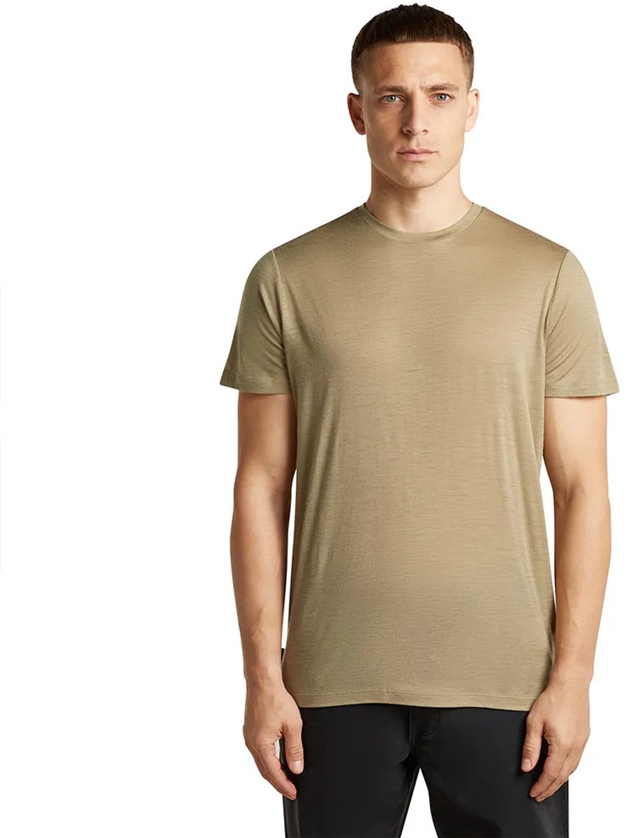 Icebreaker 150 Tech Lite Iii T-shirt Met Korte Mouwen Beige S Man