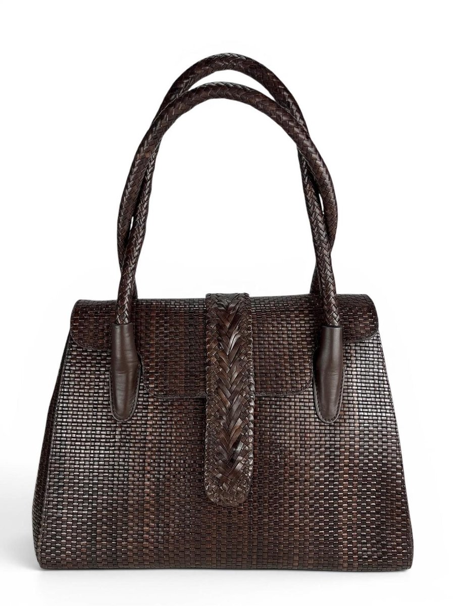 ALLAN K TASSEN - KIRSTEN Large Toledo fence Brown