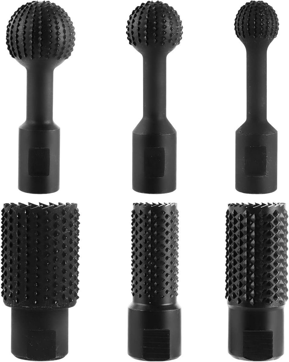Set van 6 Ball Milling Frezen voor Houtbewerking - 20 mm, 25 mm, 30 mm en 40 mm - Ideaal voor Houtsnijden, Hoekslijpers en Accessoires M14