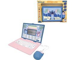 Disney Stitch Tweetalige Educatieve Laptop met 164 activiteiten (EN/FR)