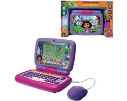 stroom Kid® Tweetalige Educatieve Laptop Dora – 40 activiteiten in het Engels en Frans