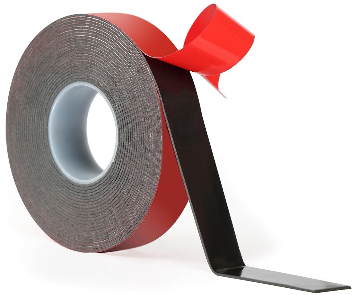 SnelShoppen - Dubbelzijdige Tape Extra Sterk 1.1mm, 2cm×4.7m, Waterdicht en Hittebestendig, Voor Auto, LED-Strips, Wanddecoratie, Huis en Kantoor