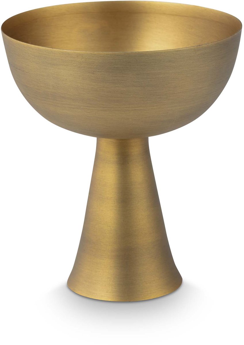vtwonen - Coupe - Metaal - Goud - 10x11 cm