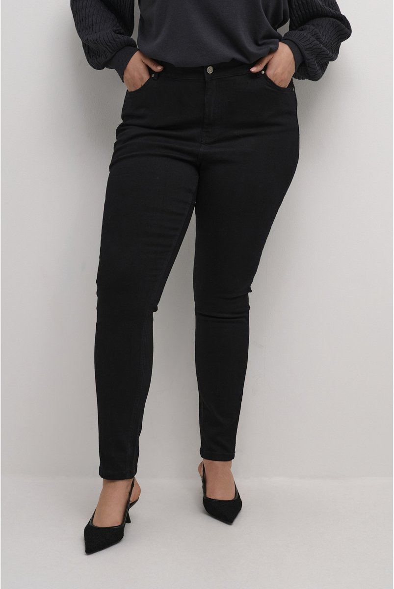 Damesjeans KAFFE Curve Jolie Flora