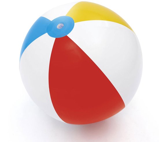 Bestway opblaasbare strandbal 61 cm multicolor - Speelbal