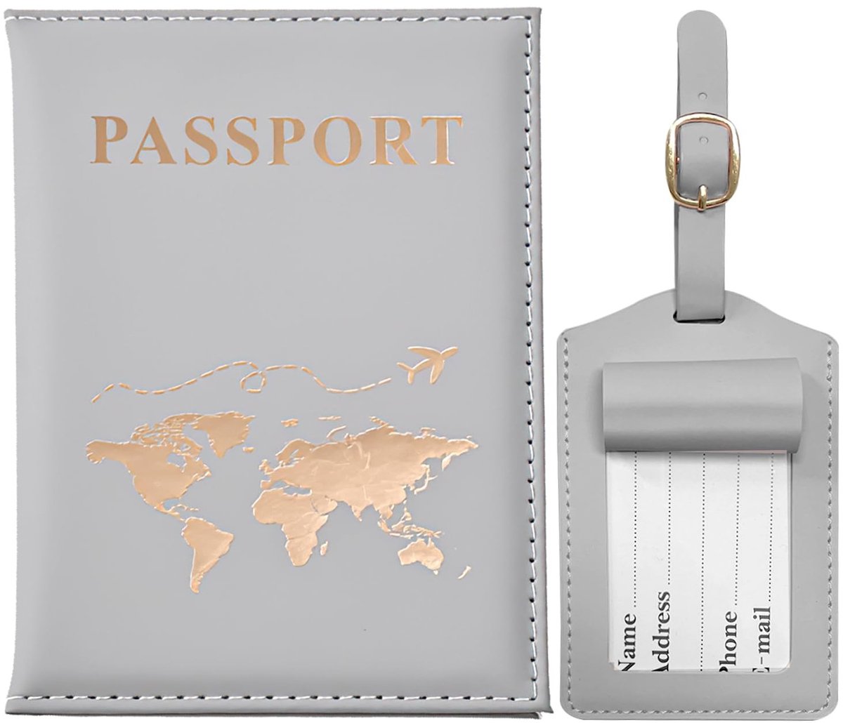 Dailygoods- Paspoorthouder Lichtgewicht - Reisdocumenten Organizer - PU-Leren Paspoorthoes - Ticketkaart/Instapkaarten - Creditcard/Visitekaartjes - Comfortabel en Praktisch - Reisportemonnee