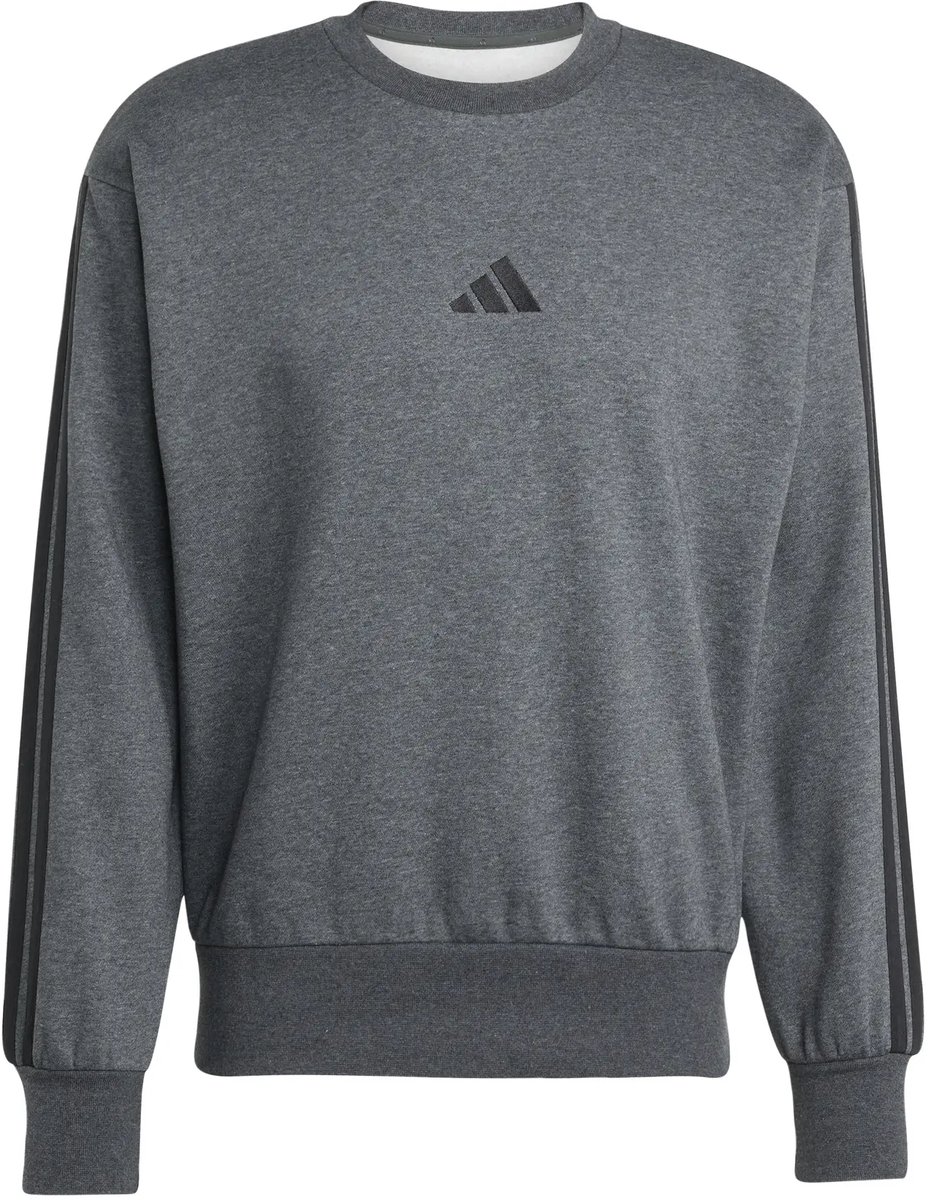 Sweatshirt 3 stripes adidas Essentials Zwart