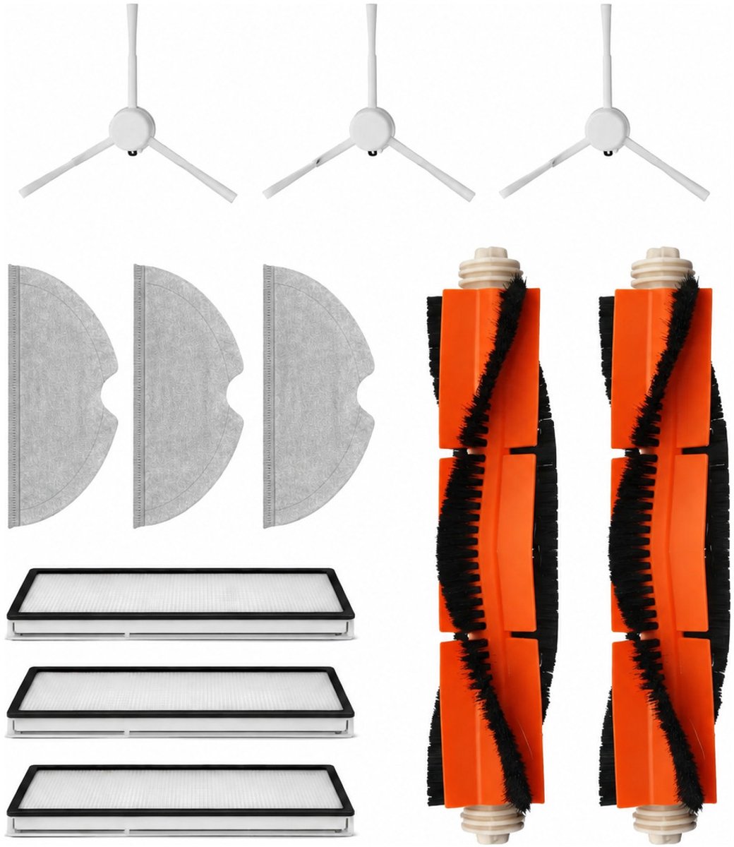 Propex Parts Vervangingsset D9 - Compatible met Dreame D9/D9 Max/D9 Pro/L10/L10 Pro - Robotstofzuigeronderdelen