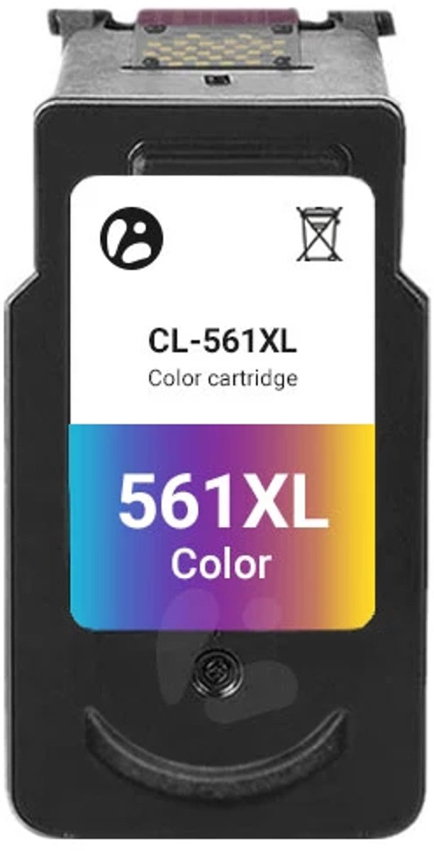 MartyPrint geschikt voor Canon CL-561 XL (3730C001) inktcartridge kleur