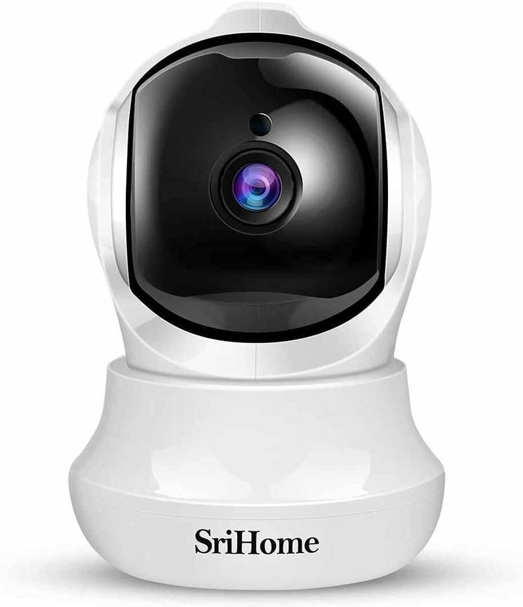 SnelShoppen - Model SH020 Auto Tracking Camera WIFI IP Camera Draadloze Infrarood 3.0 Megapixel HD IR Cut P2P Ondersteuning SD Audio