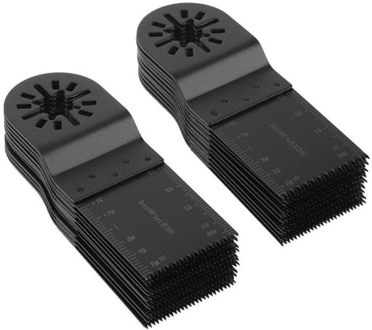 20-delige set Zaagbladen voor Multifunctioneel Gereedschap, 34mm Oscillerend Zaagblad voor Precieze Sneden