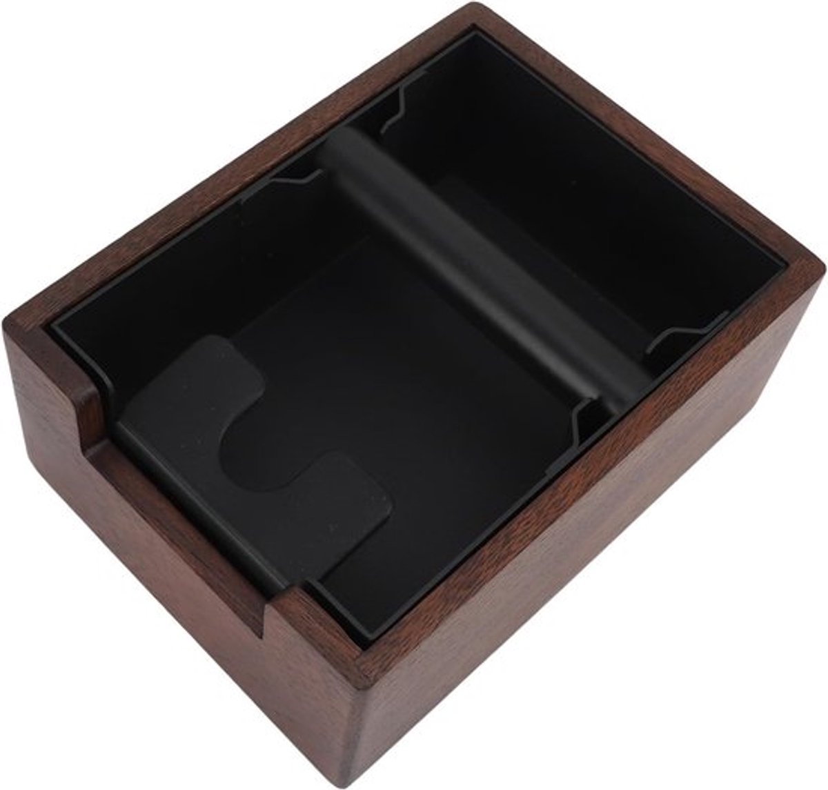Klopcontainer voor koffiedik, Stampstation Knock Box met Klopbalk voor portafilter en koffiezetaccessoires