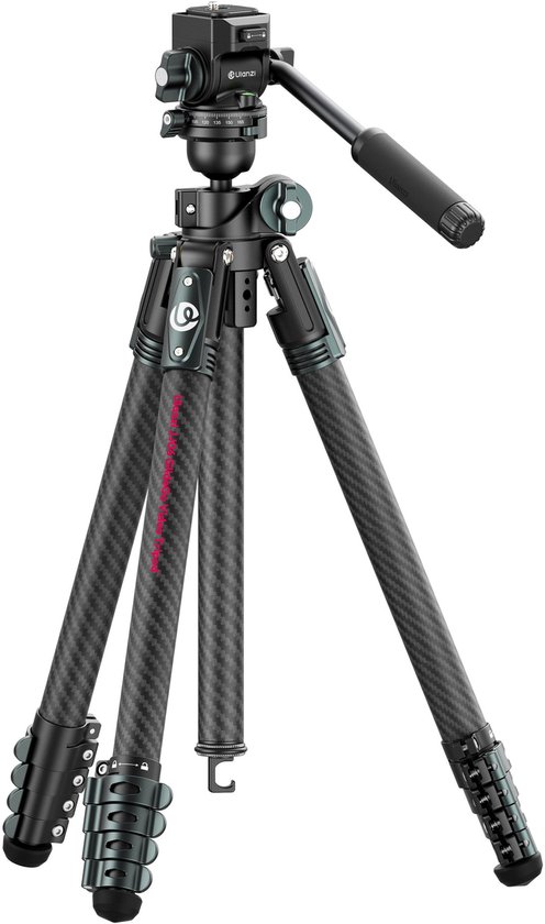 Ulanzi GlideGo JJ06 Video Tripod Carbon met kantelbare arm