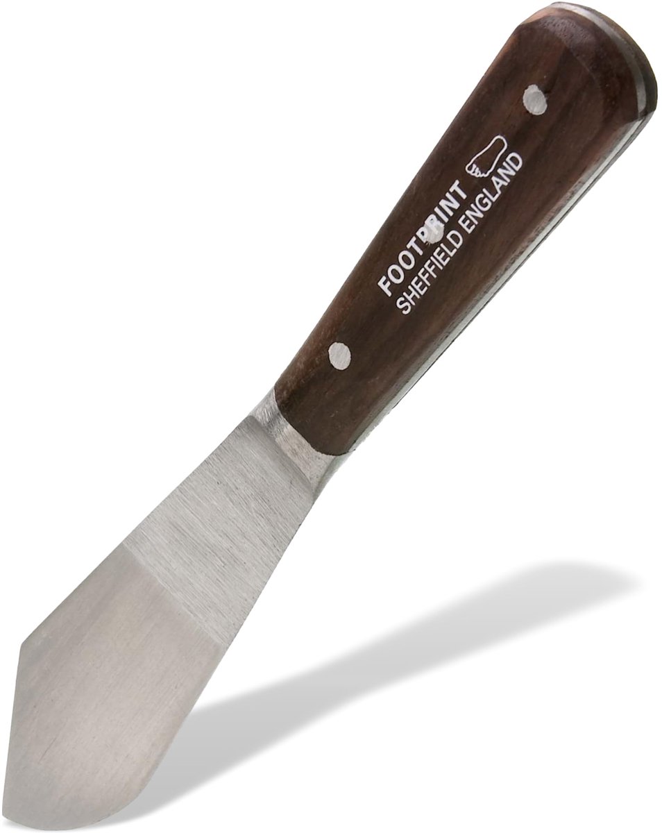 SnelShoppen - Staanvlak Professional Clipt kitmes 11,43 cm - Professioneel Snijgereedschap voor Keuken en Hobby - Duurzaam RVS en Ergonomisch Ontwerp