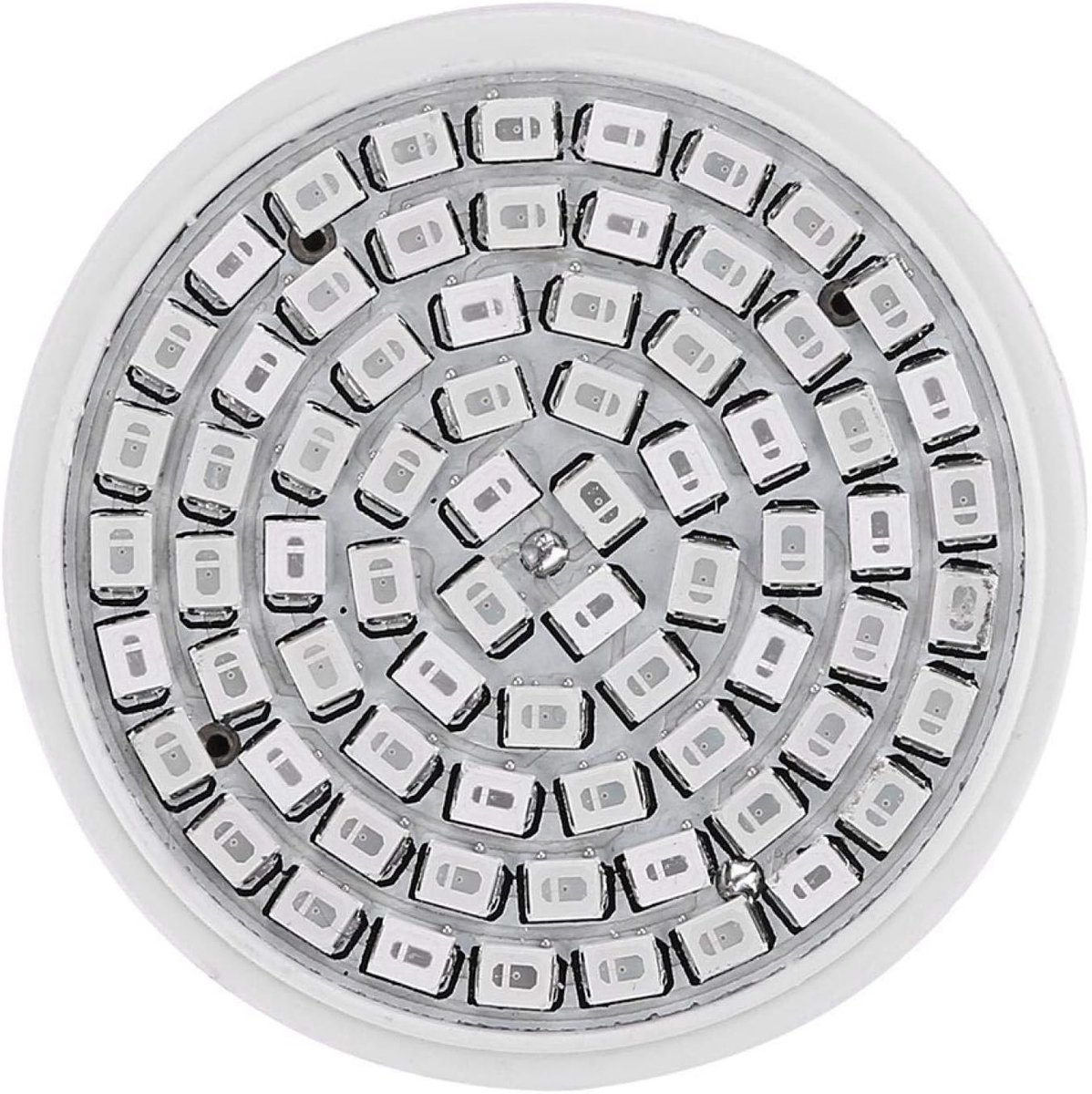Krachtige 36W LED Grow Light voor Binnen - Volledig Spectrum Plantverlichting voor Groenten, Vetplanten en Hydroponics met 72 LEDS E27