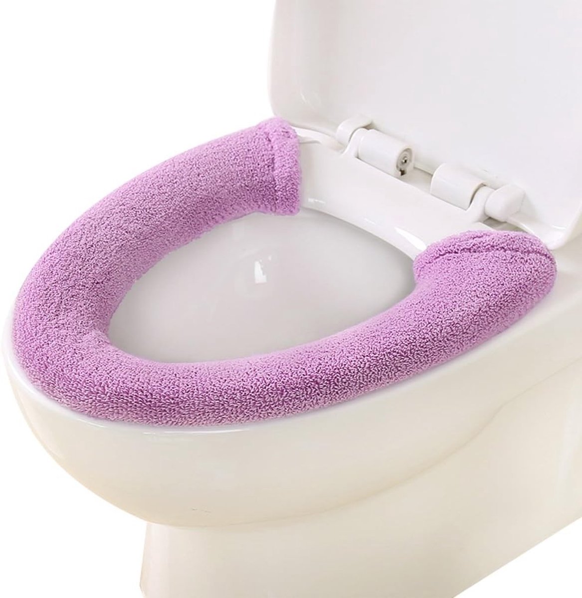 Zachte en Warme Toiletbril Bedekking, Wasbare Toiletzitting Bescherming, Universele Toiletzitting, Dikke Zitting Cover voor Comfort en Hygiëne