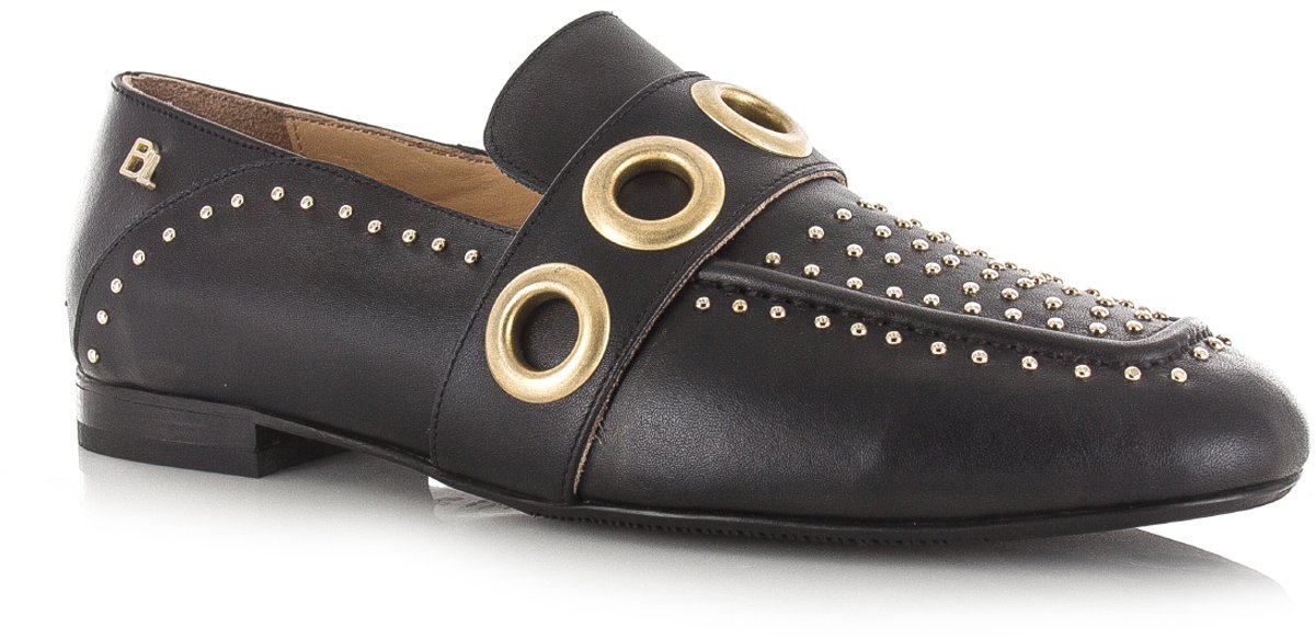 Babouche Shelly loafers zwart