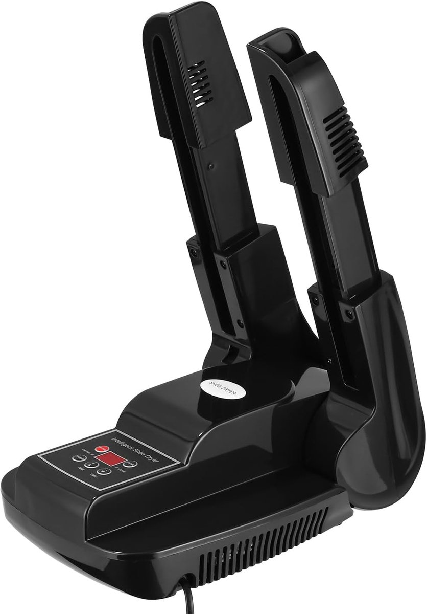 SnelShoppen - Exyvox Elektrische Schoenendroger, Voetenwarmer, Schoenverwarmer met Timer, Antibacteriële Functie, Handschoenendroger, Verstelbare Leng