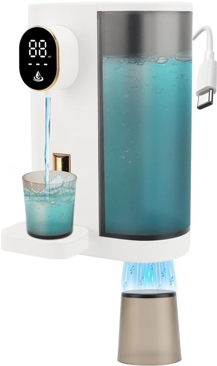 Mondwaterdispenser Automatisch - Wandgemonteerd - Drie Verstellingen - Badkamer - Toilet - Comfortabele Keuze - Mondwater