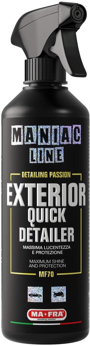 SnelShoppen - 3-in-1 Exterior Quick Detailer, Droogreiniger voor Auto, Reinigt, Polijst en Beschermt, Maximale Glans en Bescherming, Perfect voor Buit