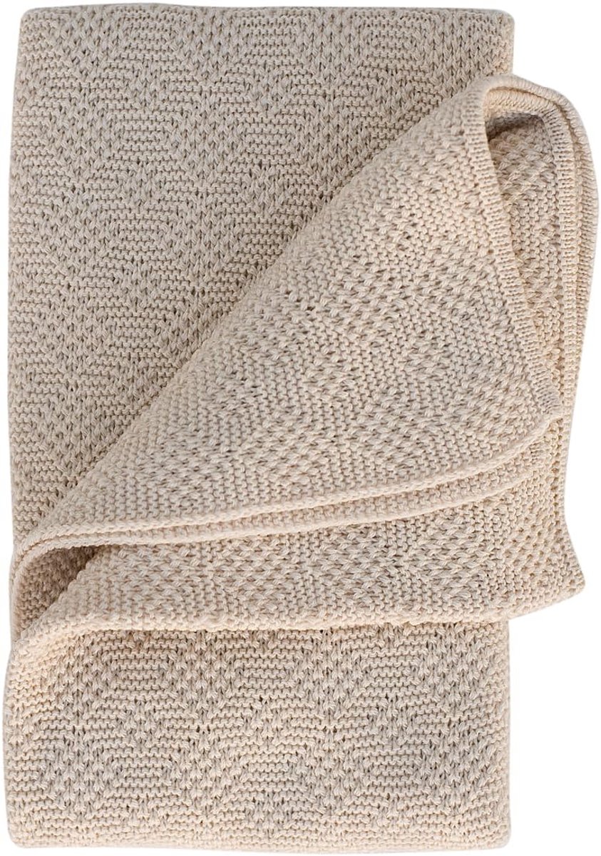FosterNatur, Merino babydeken, 100% superfijne merinowol, mulesingvrij (natuur) - ShopVlot