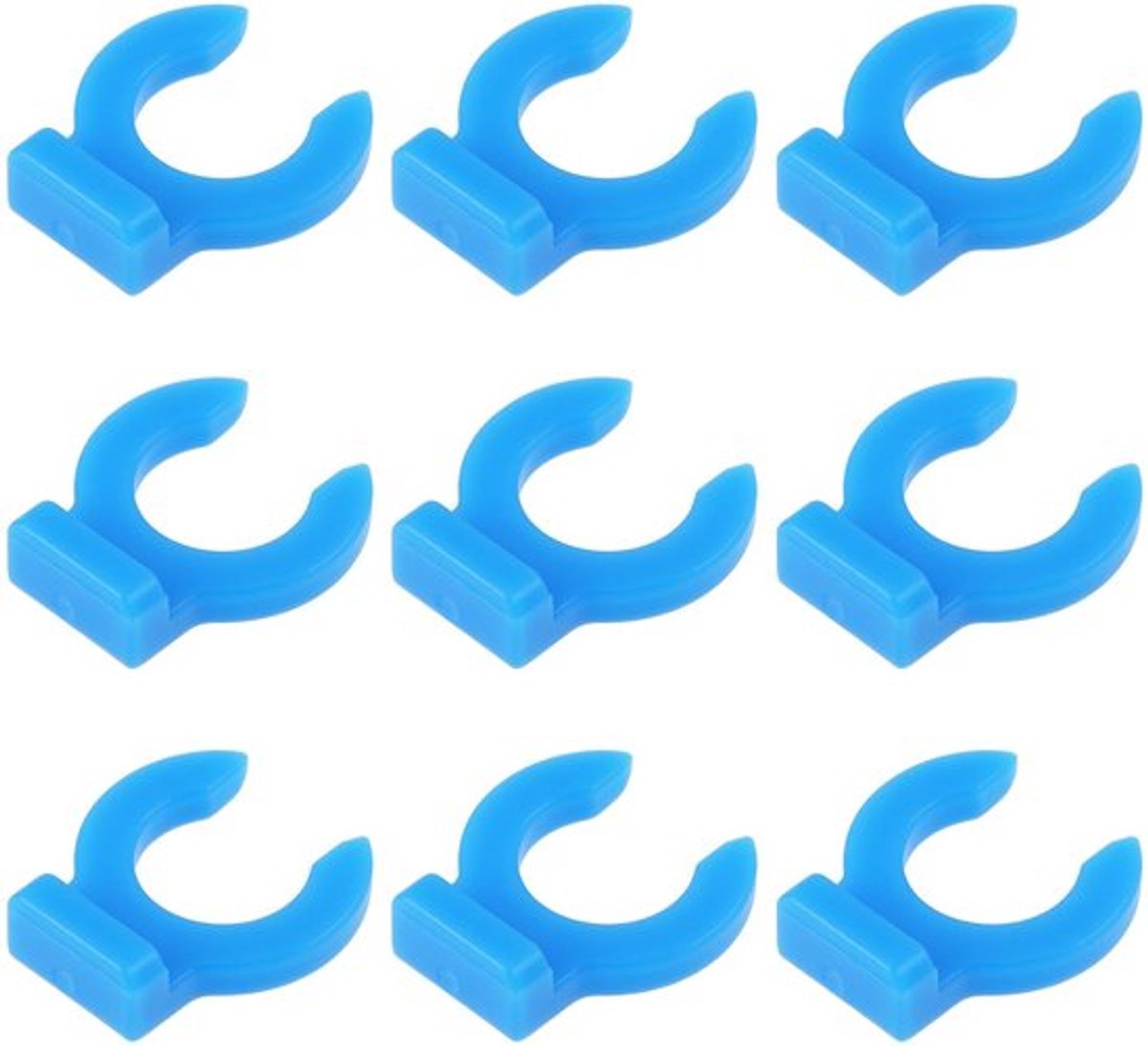 Vergrendelingsclip 50 stuks - Buisclips - Compatibel met PC4-01/PC4-M5/PC4-M6 - Kunststof - Duurzaam - Vergrendelt PTFE Bowden-buizen - Buisclip