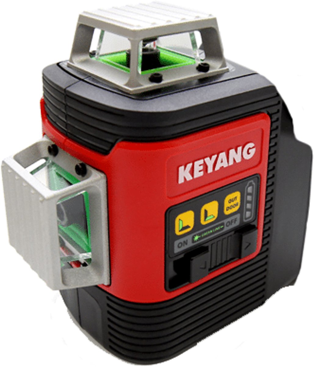 Keyang KL360GL Accu Kruislijnlaser BODY - Groen