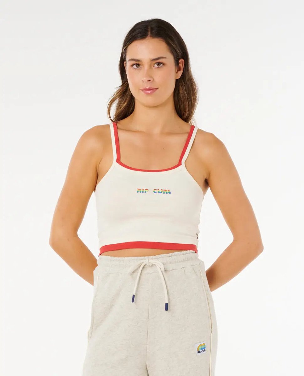 Rip Curl Surf Revival Layered Tank Bone Wit
