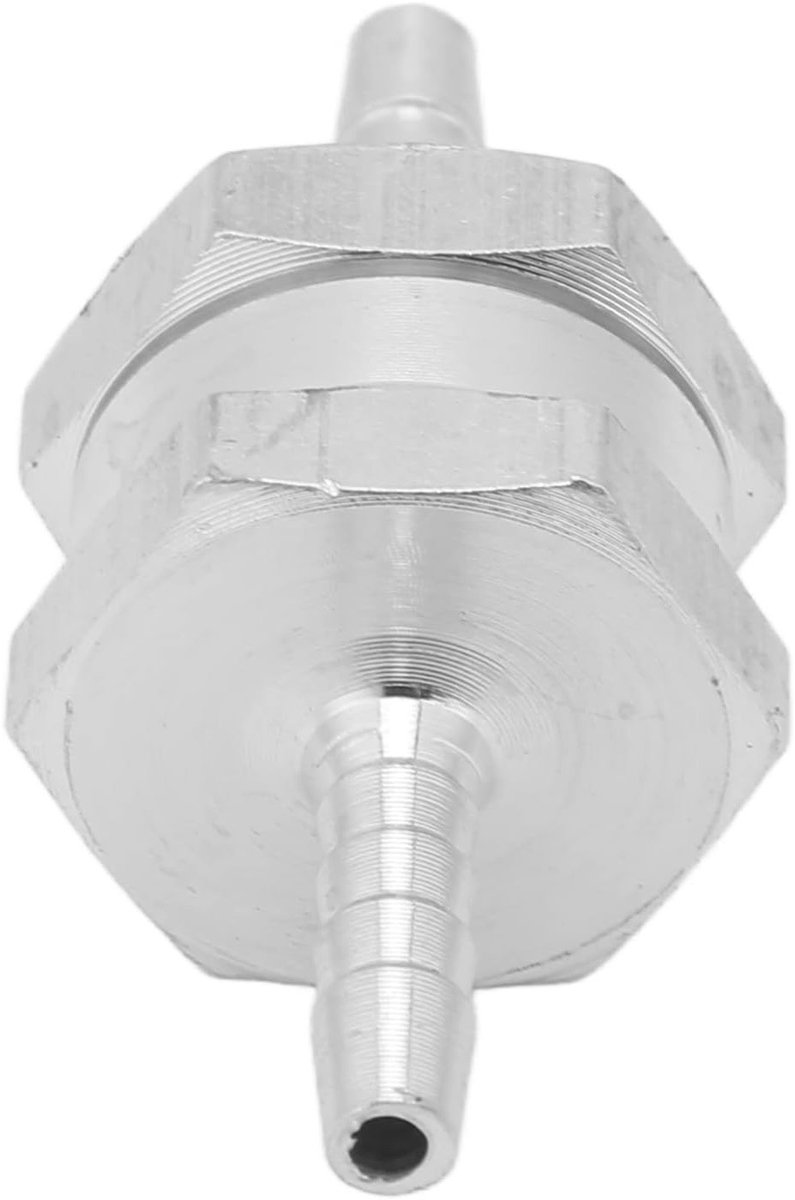 Veiligheidsklep voor Brandstof en Water - Universele 4mm Aluminium Eendelige Klep voor Gas en Vloeistoffen