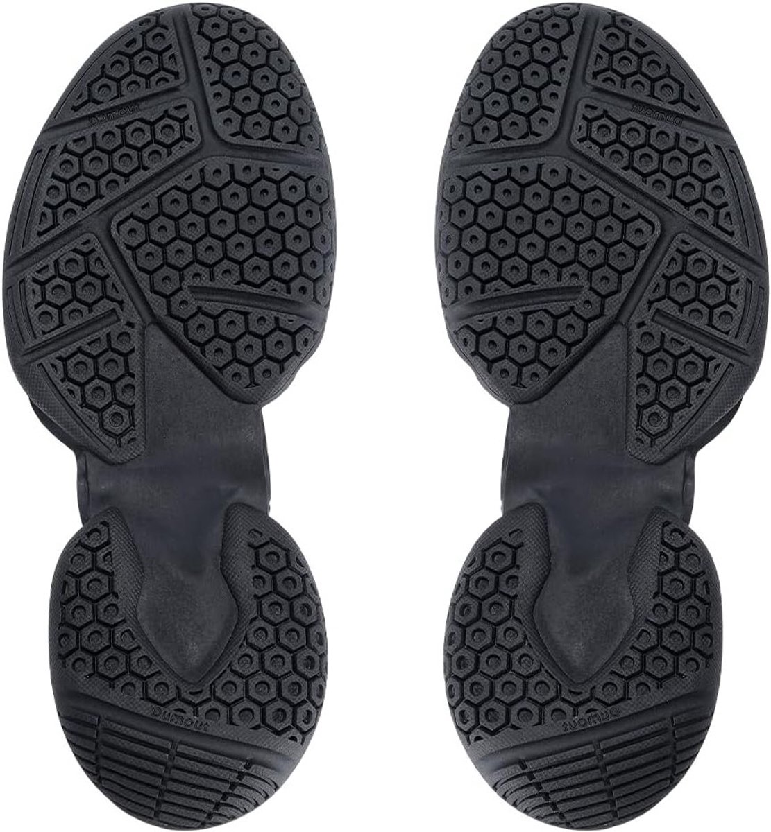 Antislip rubberen zool voor schoenen, laarzen en sneakers - 1 paar doe-het-zelf schoenzolen pads 29 x 11,3 cm