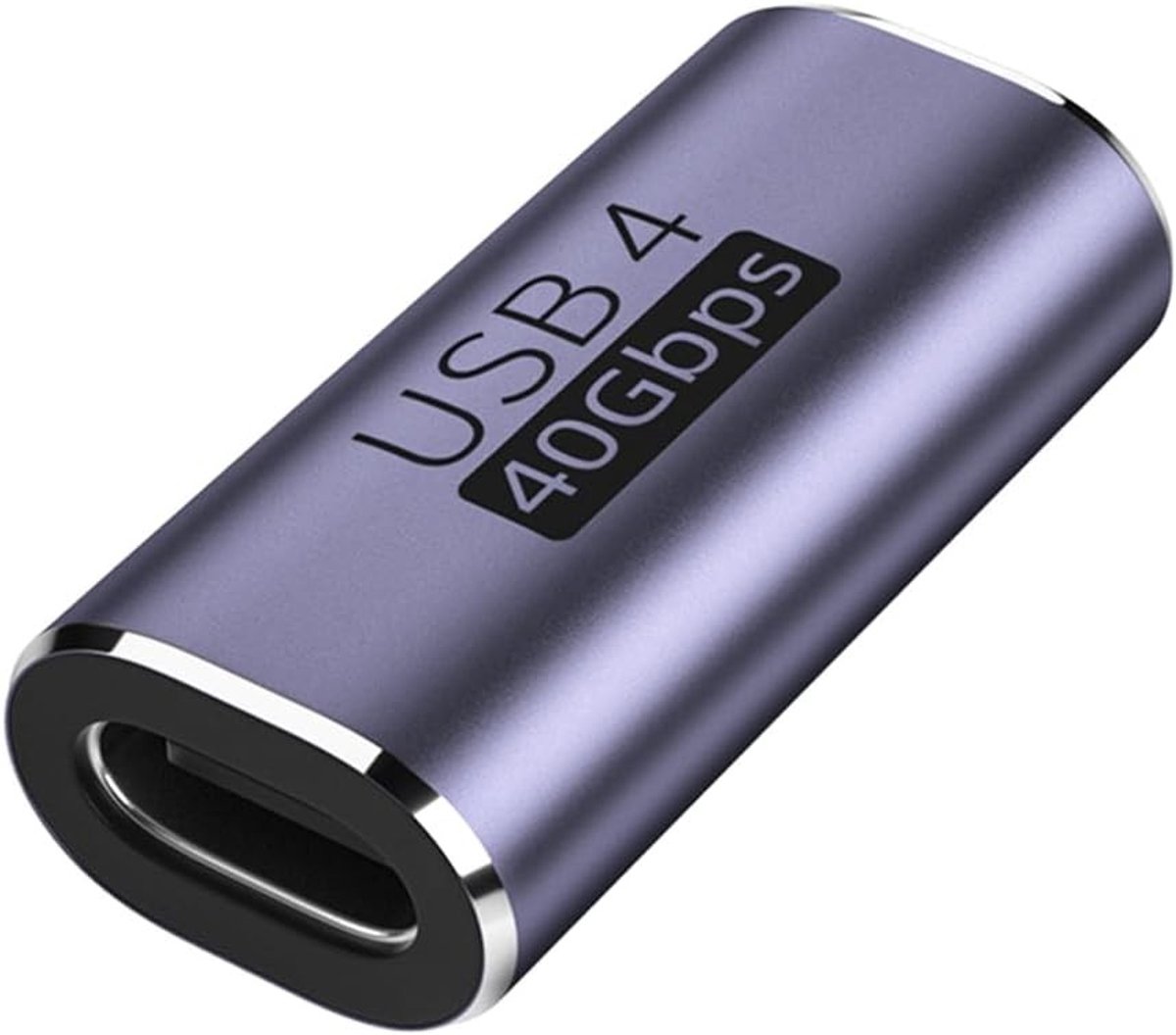 USB C Coupling Adapter 40Gbps voor 8K@60Hz en Snelladen tot 100W, Geschikt voor Alle Type C Apparaten