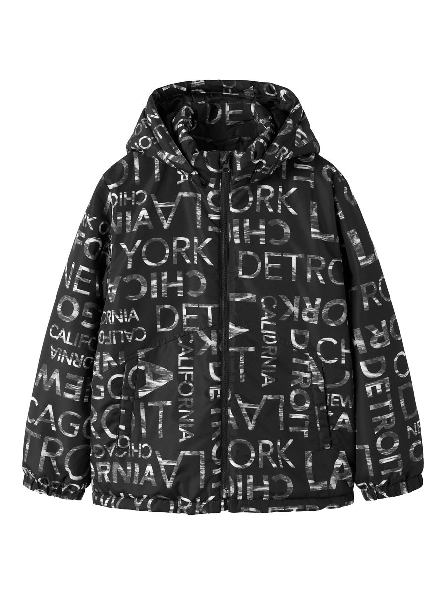 NAME IT - NKMMAX JACKET PA AOP NOOS Jongens Jas