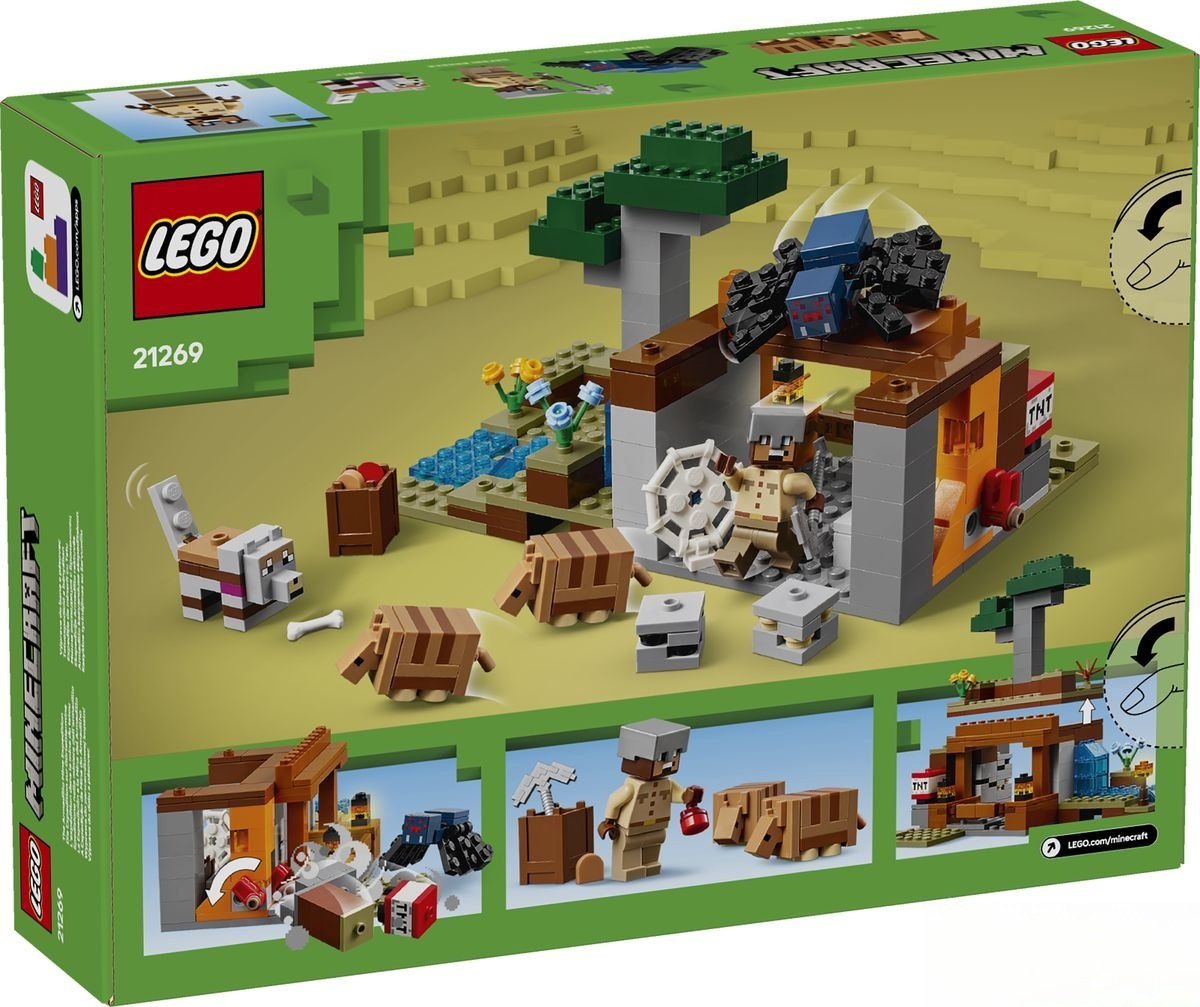 LEGO Minecraft De gordeldieren bij de mijn - 21269 — afbeelding 14
