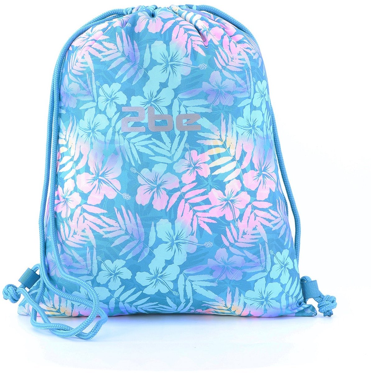 2be Sport Gymtas met trekkoord - Turquoise - Turquoise