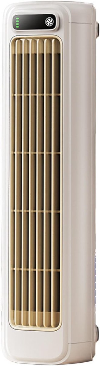 Ventilator Torens - Luchtkoeler Ventilator - Binnenklimaat Verbeteren - Stille Werking - 31 cm Hoog - Wit