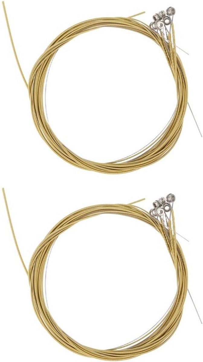 Akoestische Gitaar Snaren 80/20 Brons Gewikkeld Staal - Set van 2 - Snaren 13-56 - Compatibel met Martin MA150 - Heldere Akoestische Toon - Eenvoudig te Vervangen - Gitaarsnaren