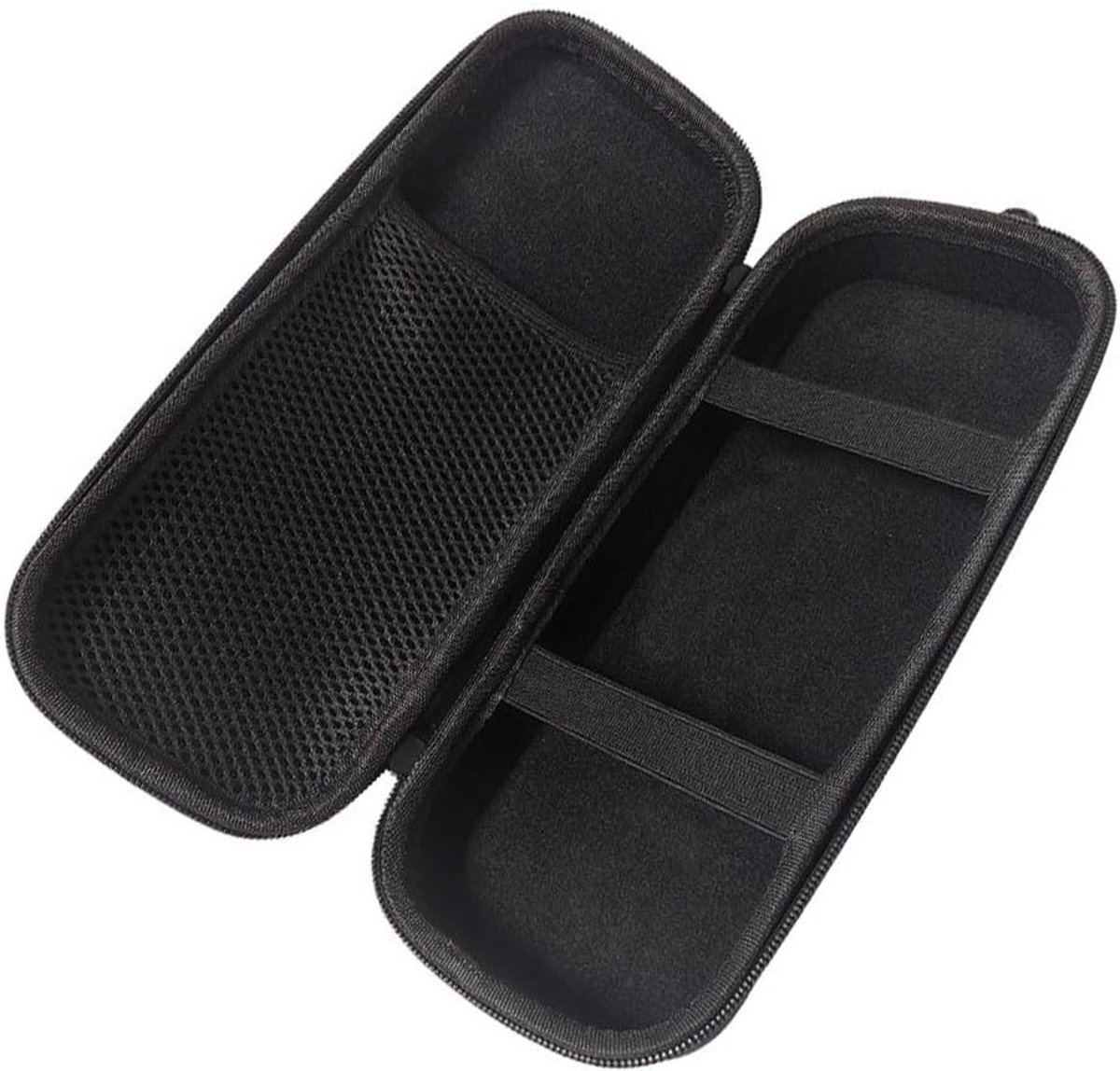Draagtas voor Bluetooth Microfoon, Zwarte Reistas voor Muziek en Opname, Bescherming en Gemak