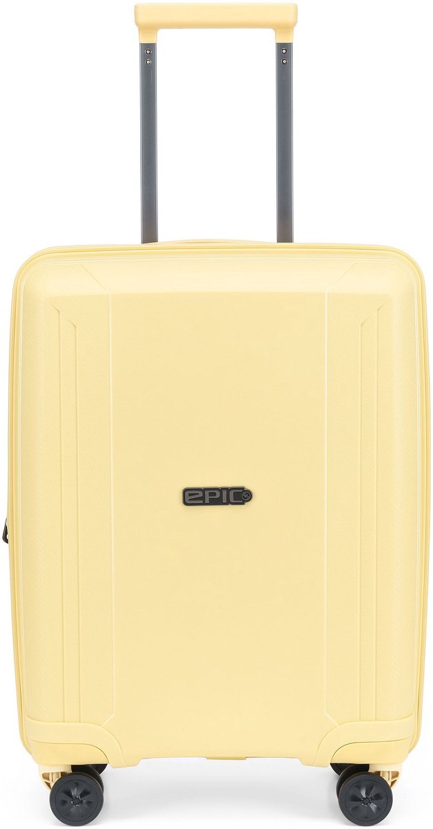 Epic Anthem 4 wielen Cabinewagen 55 cm met uitbreidingsplooi - Harde bagage - TSA slot - glow yellow