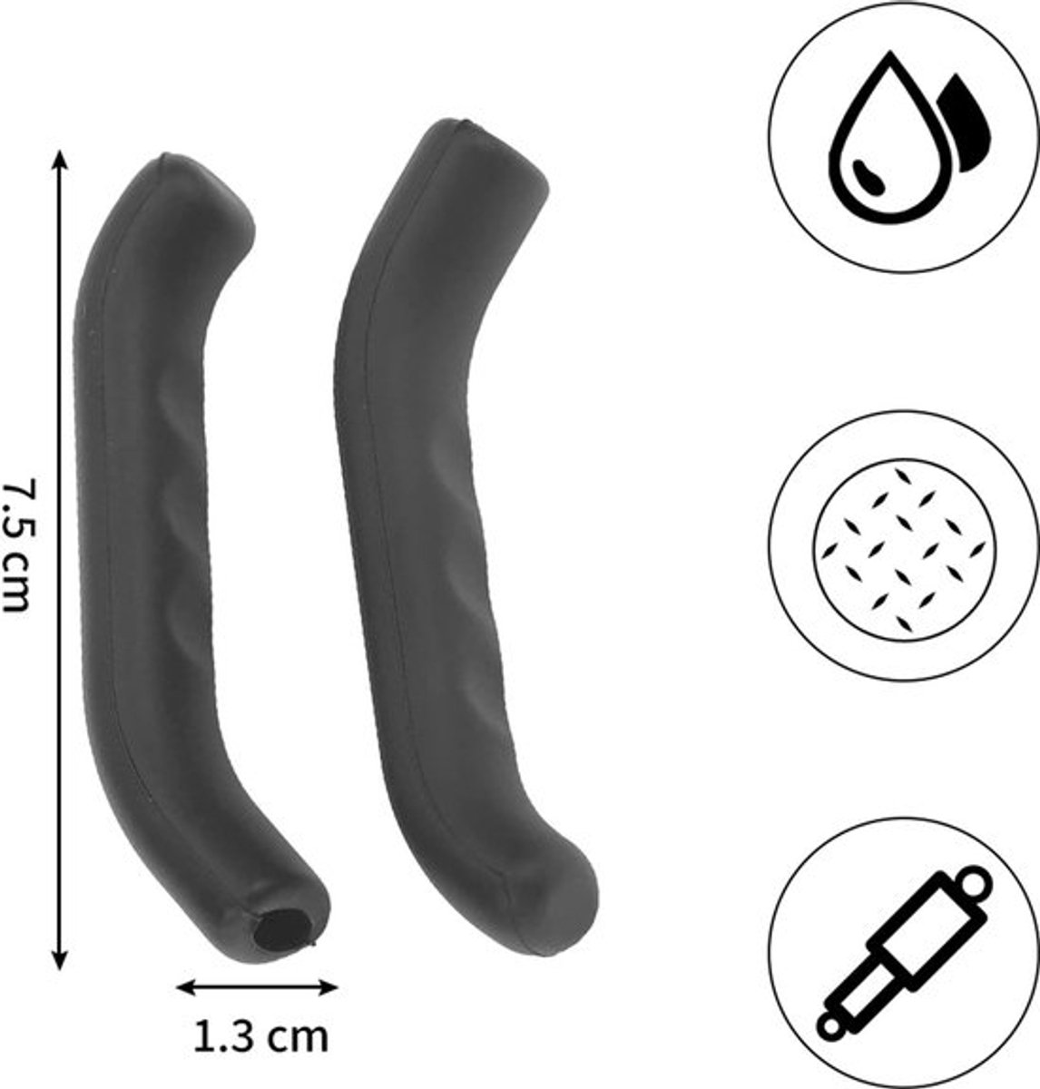 Remhoes Silicone - Antislip - Schokabsorberend - Waterdicht - Universeel - Lichtgewicht - Remhandvat