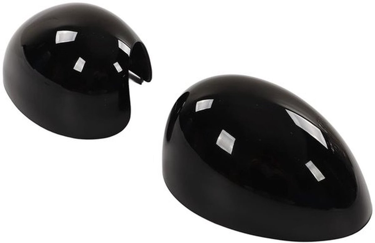 Spiegelkap Luxe - 2 Stuks - Glanzend Zwart - Duurzaam - Buitenspiegelafdekking - Bescherming tegen Schade - Perfecte Pasvorm - Buitenspiegel
