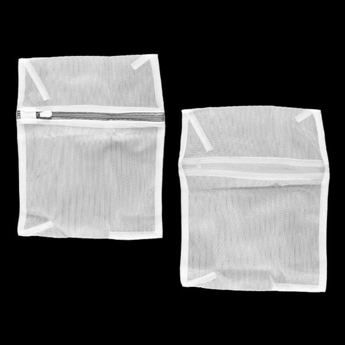 Waszakken - 3-pack honingraat mesh - Ergonomisch ritssluiting - Voor delicate kleding - Lichtgewicht en compact - Milieuvriendelijk alternatief (30x23cm) - Wasnetjes