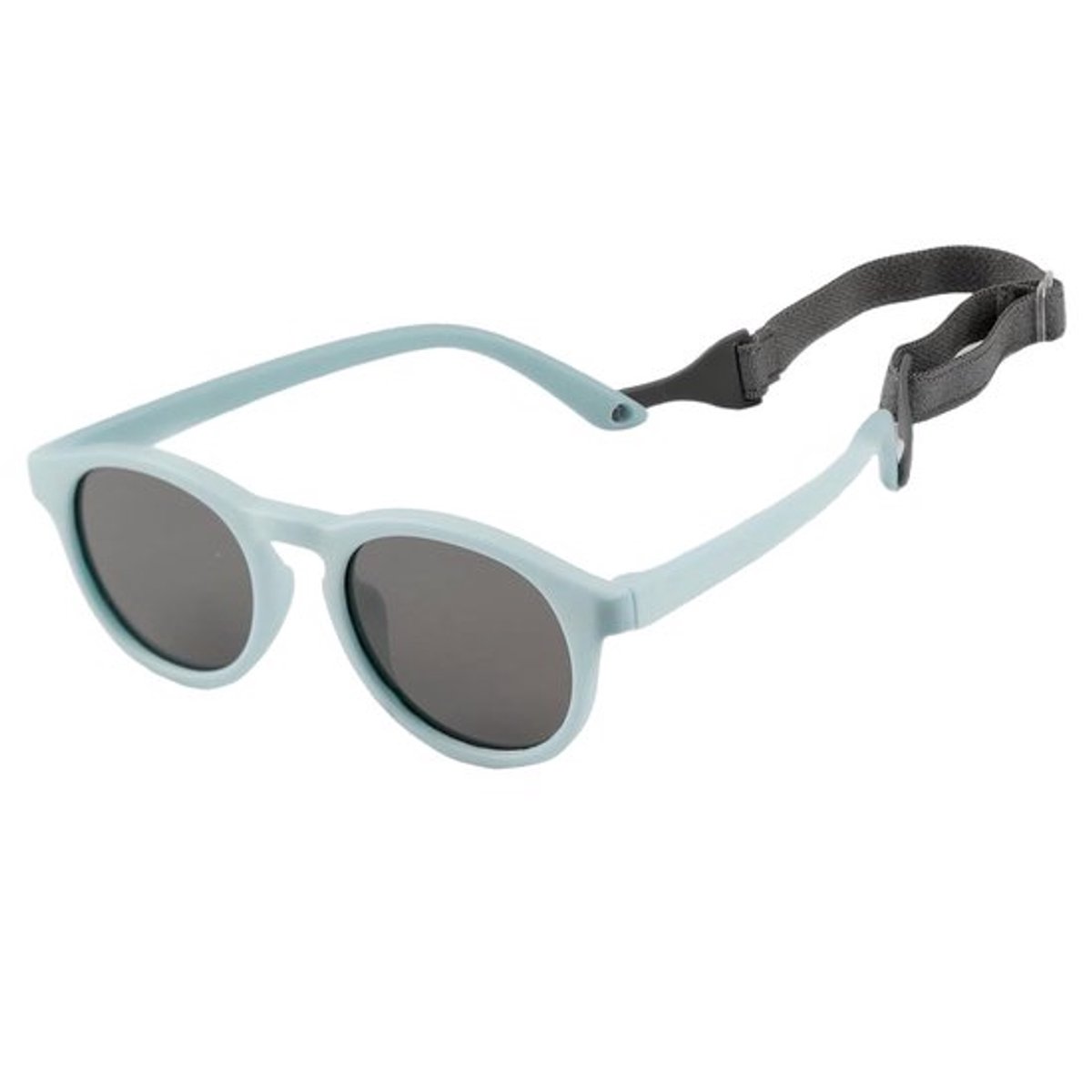 Babyzonnebril Gepolariseerd - UV400 Bescherming - Verstelbaar Siliconen Frame - Voor 0-2 Jaar - Blauw - 1 Stuk - Kinderen Zonnebril