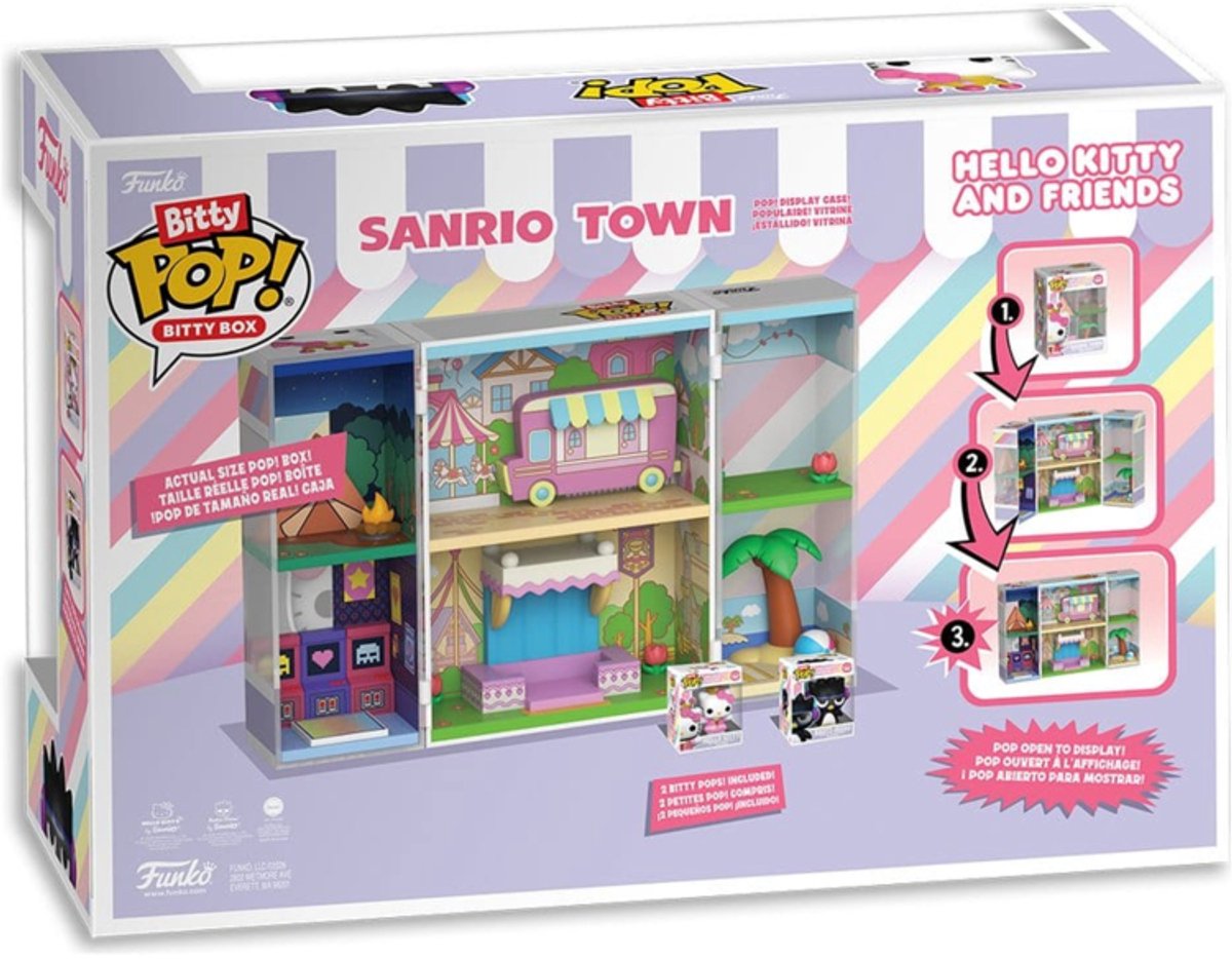 Hello Kitty Sanrio Town (Bitty Pop! Bitty Box) Unisex Funko Bitty Pop! - Neutraal - Standard