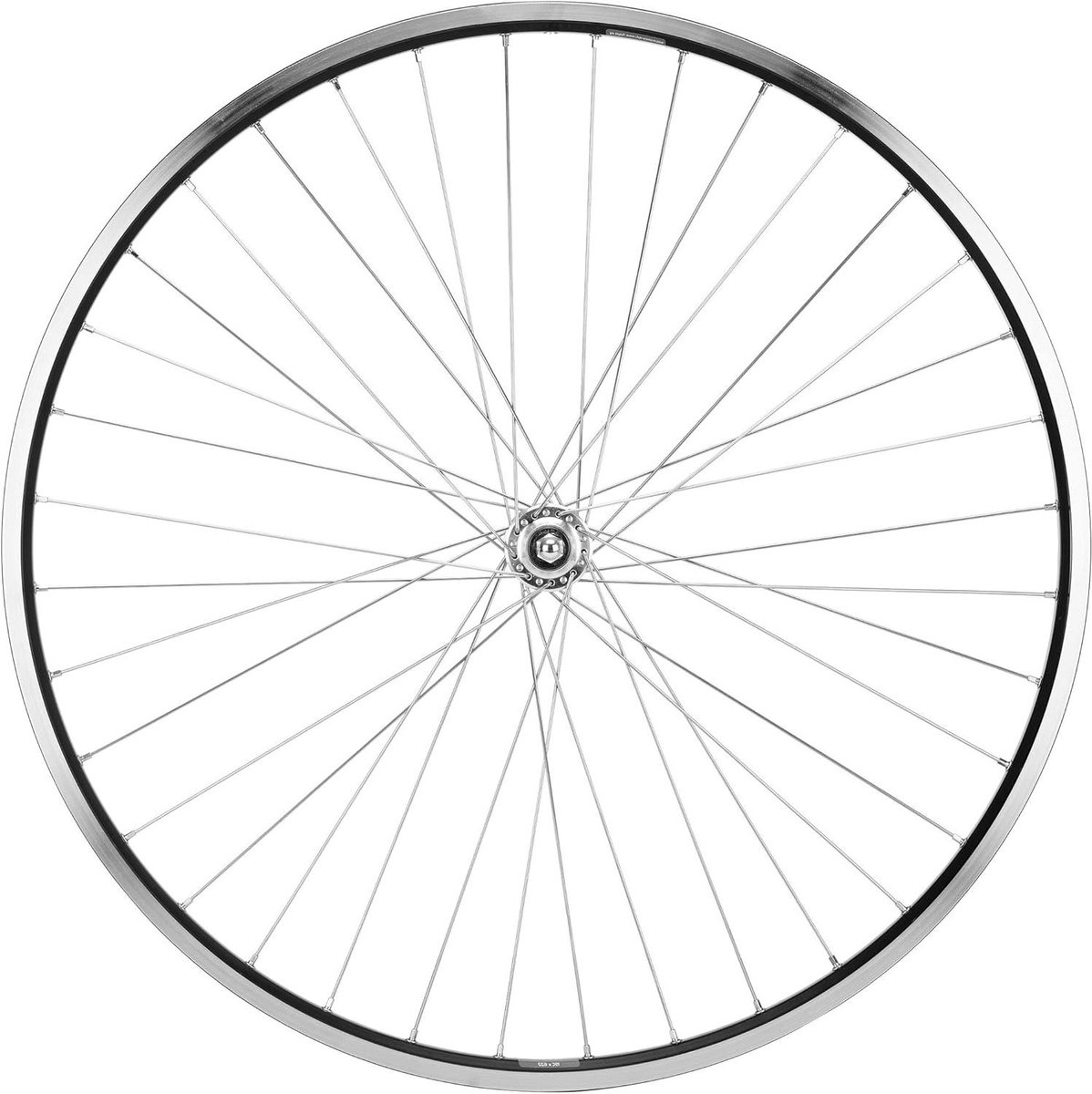 Voorwiel Fiets - Reservewiel - Fiets Onderhoud - Met Naafdynamo - 28 Inch - Zilver