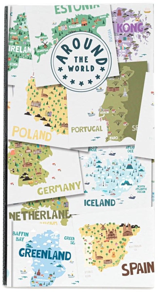 Grupo Erik - Around The World Soft 96 Pockets 10X15Cm 96 Pockets 10X15Cm Soft Fotoalbum - Multicolours