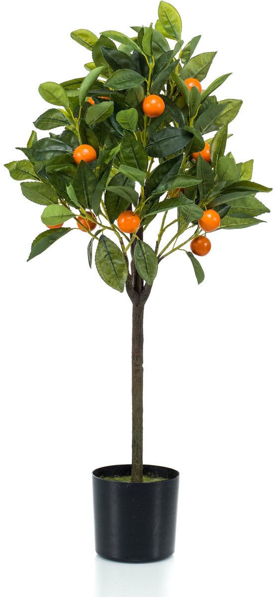Emerald Kunstboom sinaasappel 75cm - Kunstplant voor binnen Groen