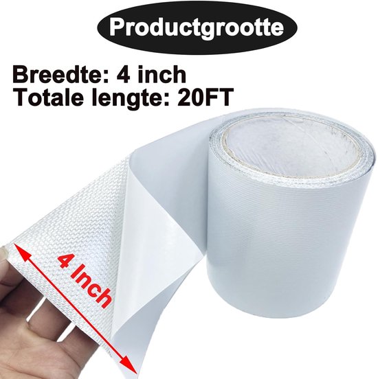 Waterdichte reparatietape voor luifels, tenten en zeildoeken — afbeelding 3