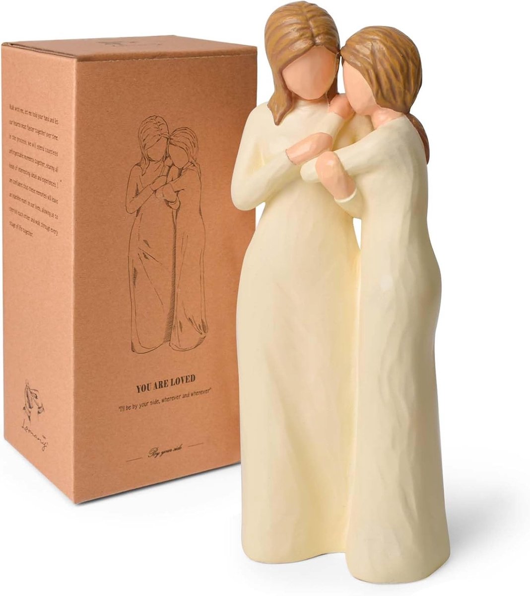 Unieke Geschenken voor Vrouwen, Beste Vriendinnen en Verjaardagscadeaus, Resin Beeldjes voor Zussen en Moeders